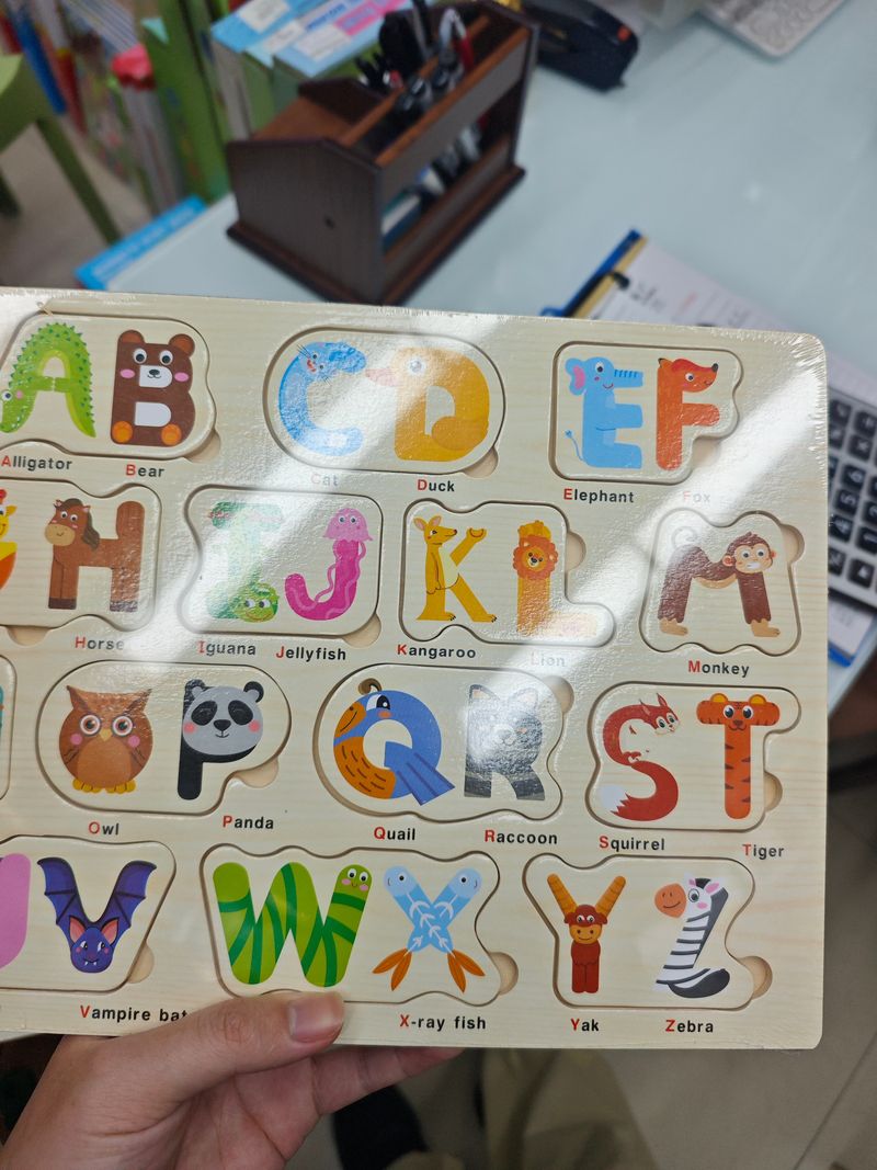 Wooden Shape Stacker