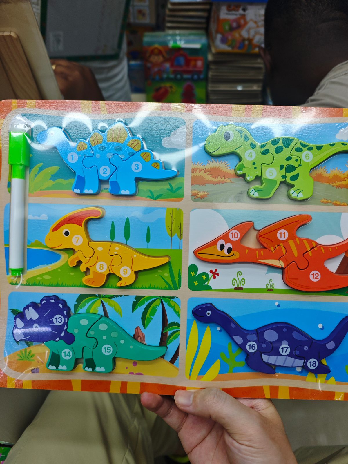 Wooden Dinosaur Puzzle