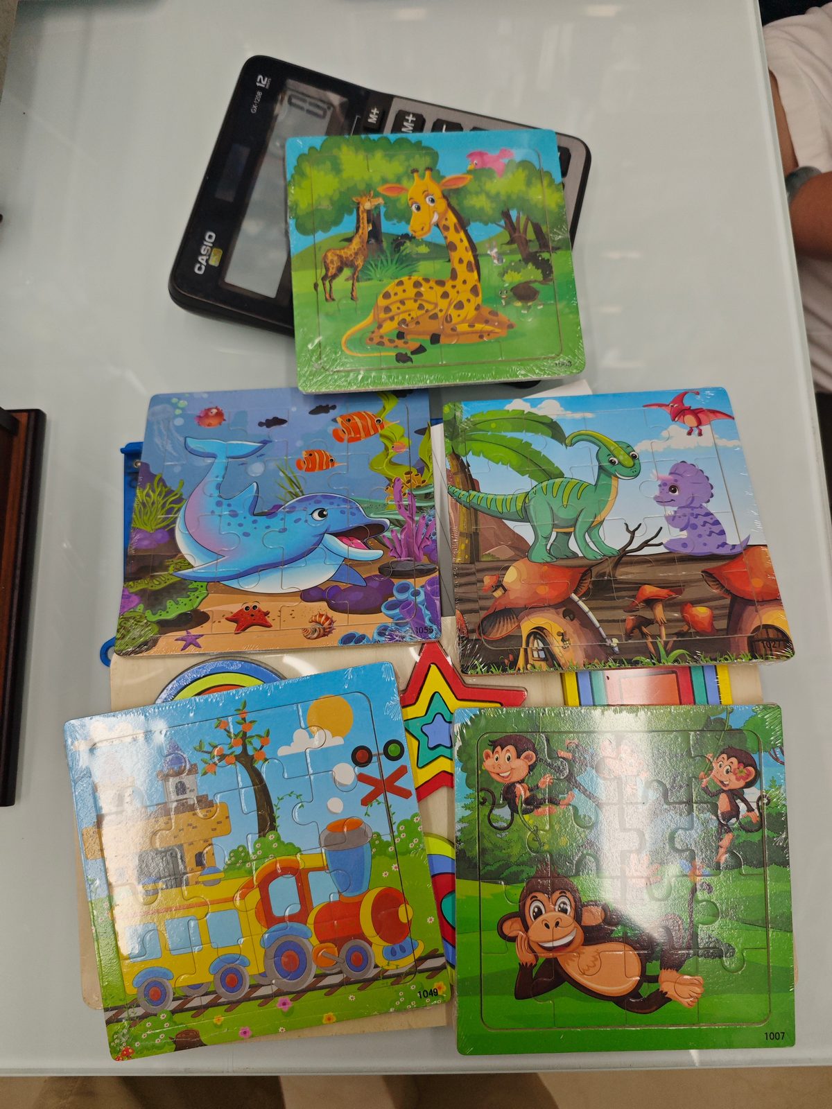 Wooden Cartoon Puzzle