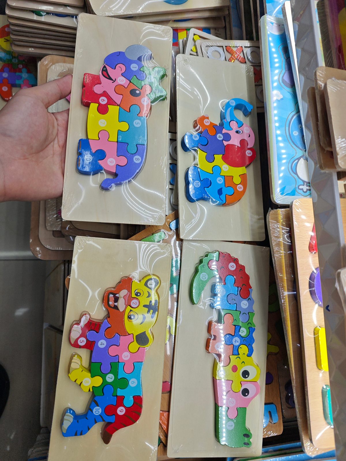 3D animal puzzle