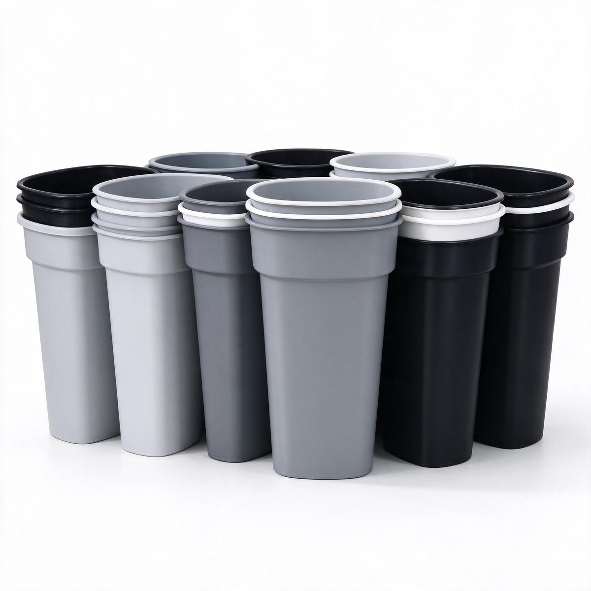 Plastic Trash Bin (Large)